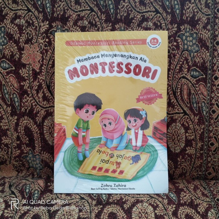 Terlaris Membaca Menyenangkan Ala Montessori Buku Lancar Baca