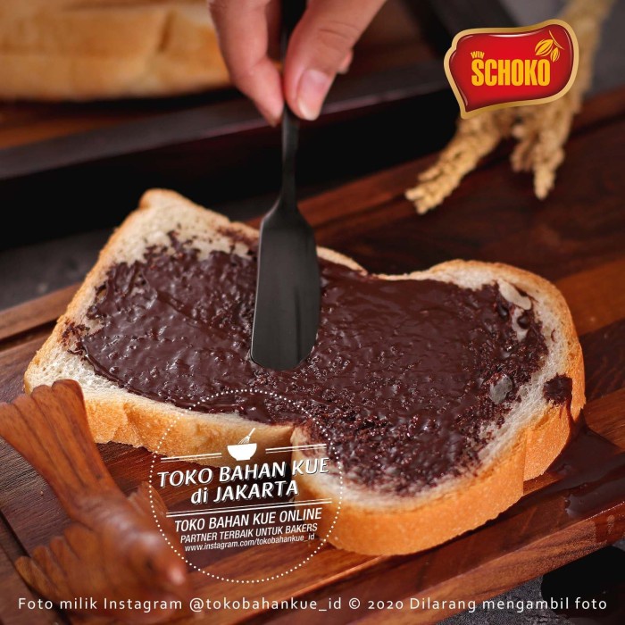 

Schoko Hazelnut Filling 1Kg Selai Coklat Rasa Kacang Peanut