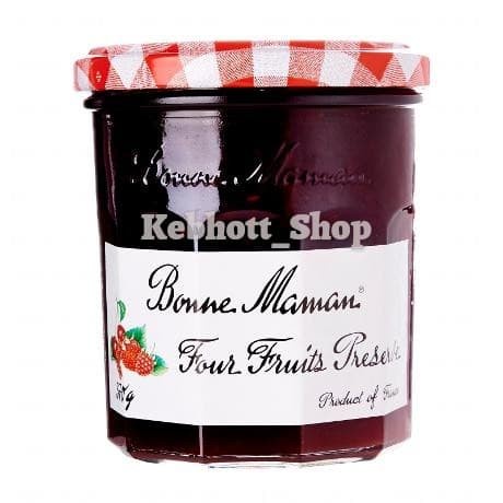 

Bonne Maman Four Fruits Preserve Jam 370 Gr Selai Aneka Rasa Buah