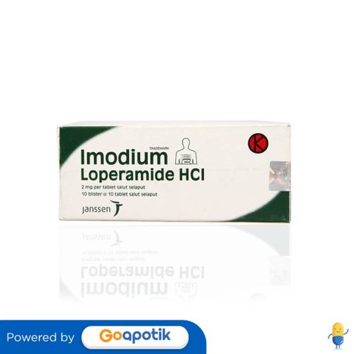 IMODIUM 2 MG BOX 100 TABLET