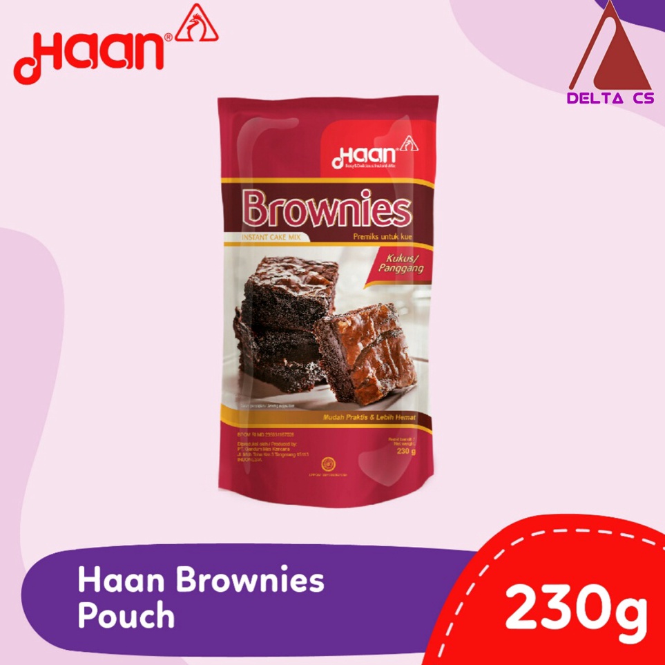 

[KODE PRODUK MWQ787960] Haan Brownies 230gr