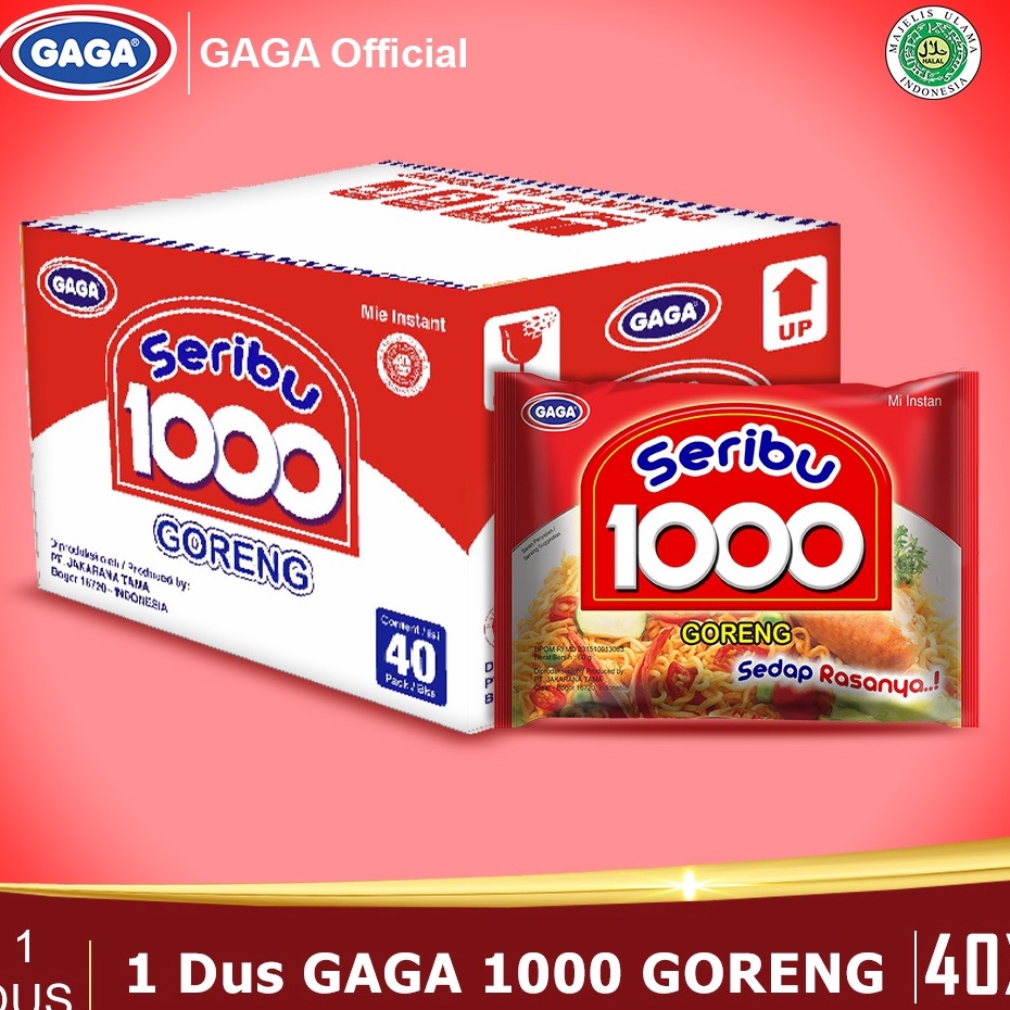 

➧Model Terkini❈➻ GFYZW GAGA 1000 Goreng (1 dus = 40 pcs Harga Grosir) Z57 ➷Ready Stock