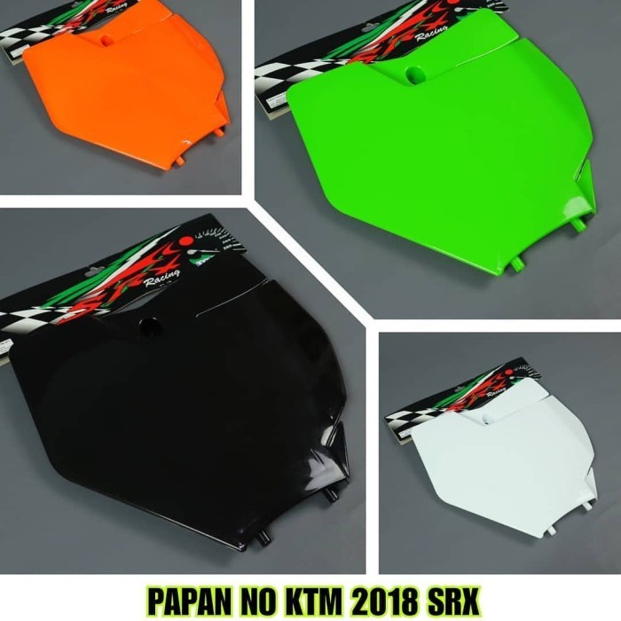 papan nomor ktm 250 2018 papan no ktm