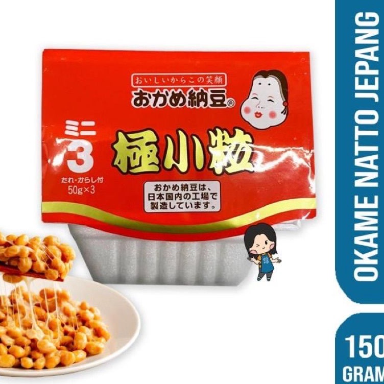 

Diskon Gede natto/okame natto goku kotsubu-natto Kacang kedelai protein jepang
