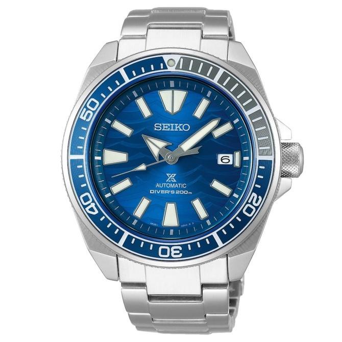 [ Jam Tangan ] Seiko Samurai Save The Ocean Great White Shark Srpd23 / Srpd23K1 Berkualitas