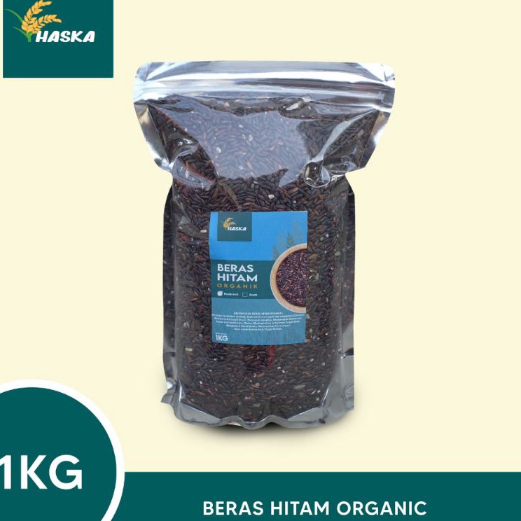 

[KODE PRODUK NWST07165] Beras Hitam Organik 1 kg - varian sosoh dan pecah kulit - sehat dan murah