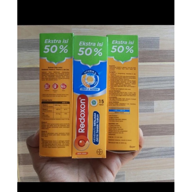 redoxon CDR 15 tablet triple action vitamin C