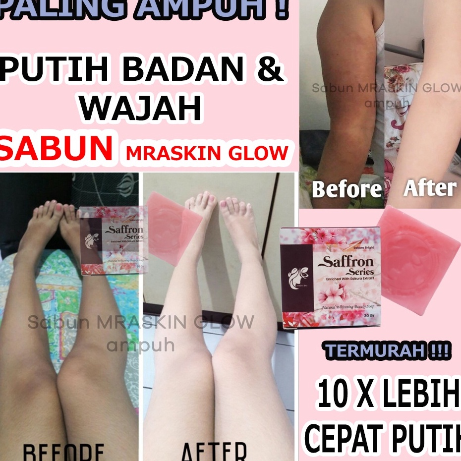 [KODE PRODUK LVJGH8874] [TERAMPUH] SABUN PEMUTIH BADAN WAJAH AMPUH | SABUN SAFFRON PEMUTIH WAJAH AMP