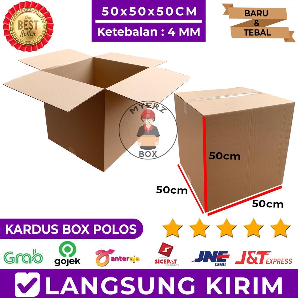 

Grosir Kardus Besar Jumbo Karton Box Polos 50 X 50 X 50 Packing Pindahan