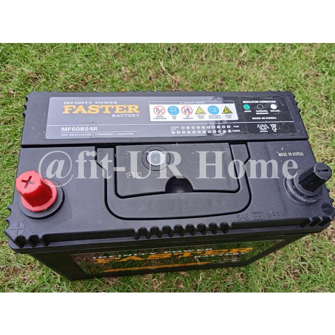 Aki Kering Mobil FASTER MF 60B24R/NS60, 60B24L/NS60L, 60B24LS/NS60LS