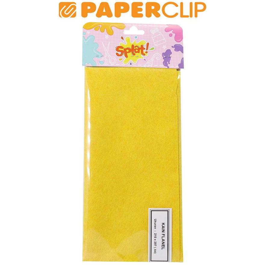 

KAIN FLANEL SPLAT A4 YELLOW