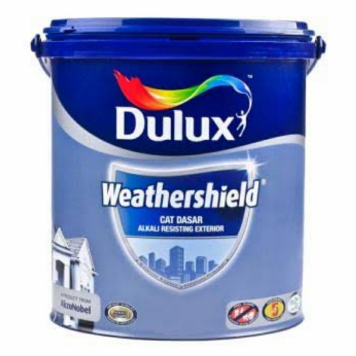 CAT DASAR DULUX WEATHERSHIELD ALKALI RESISTING EXTERIOR - 2.5 LT