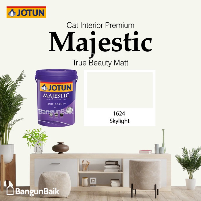 Jotun Majestic True Beauty Matt 1624 Skylight / Cat Interior