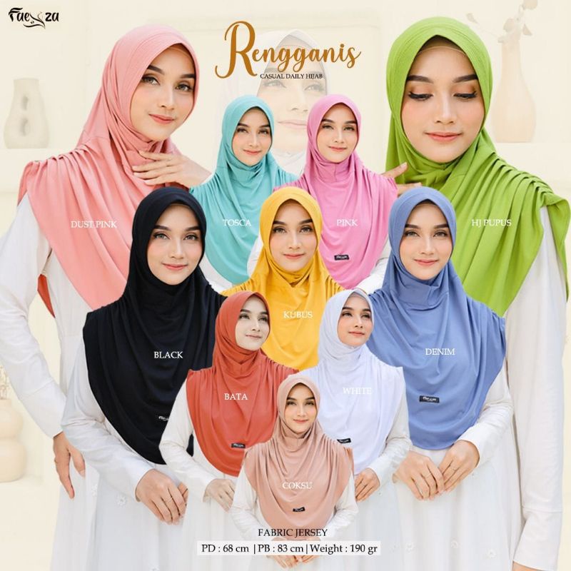 Rengganis casual hijab daily by Faeyza