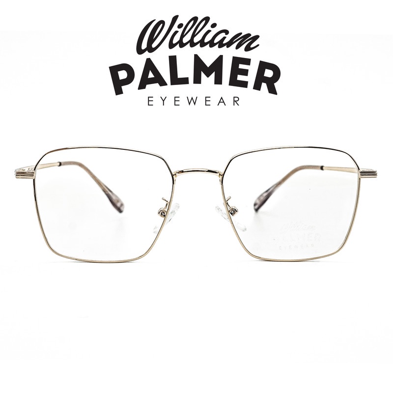 William Palmer Kacamata Pria Wanita Metal 35006 C5 Gold