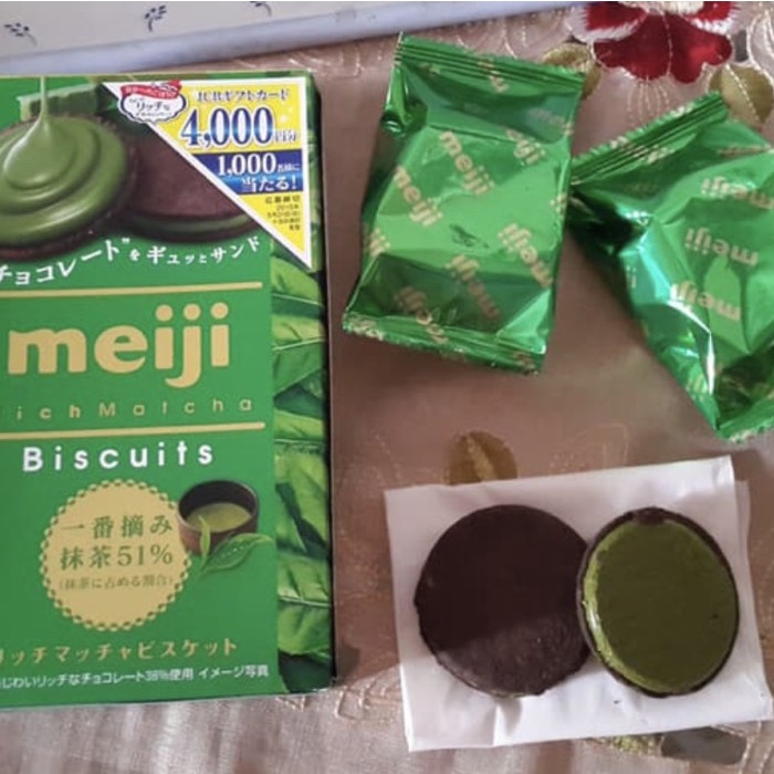 

Meiji Rich Matcha Biscuit