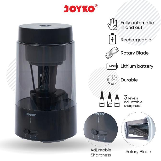 

Joyko Electric Sharpener PROFESSIONAL / Serutan Rautan Elektrik A-170E ---NEW---