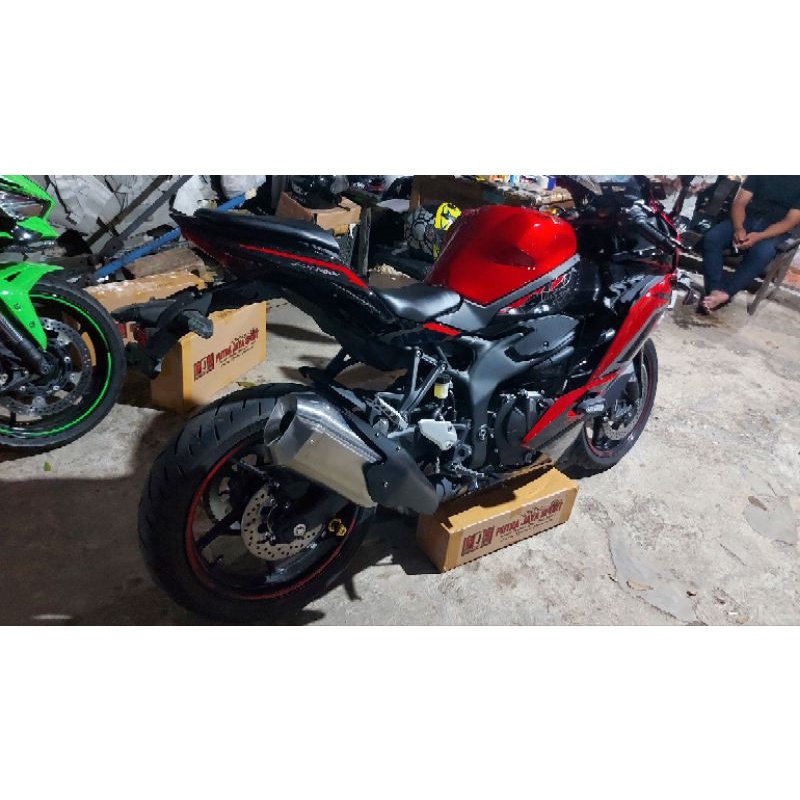 knalpot standar racing zx25r new for zx25r new pnp
