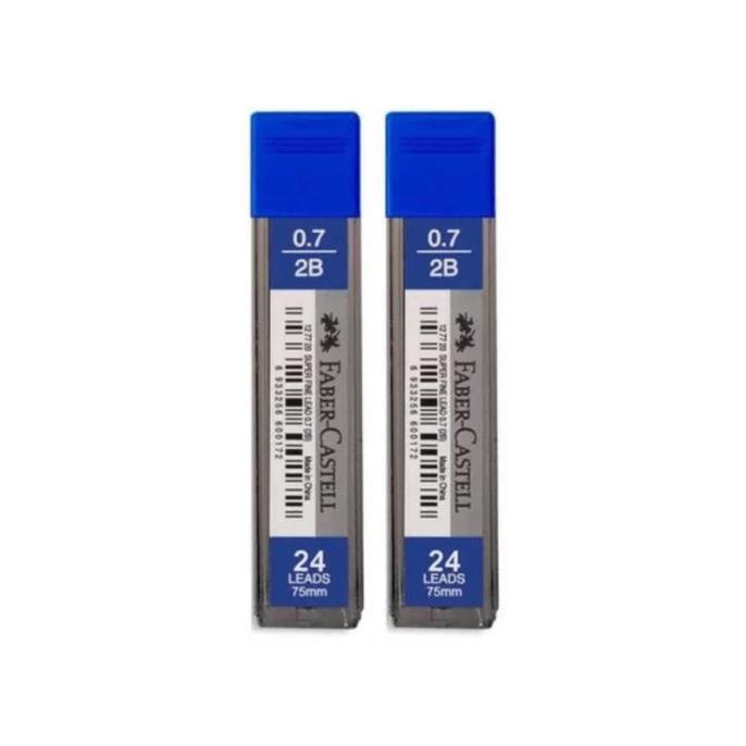 

Lead Superfine / Isi Pensil Mekanik FaberCastell 0.7 2B Set 2 127722