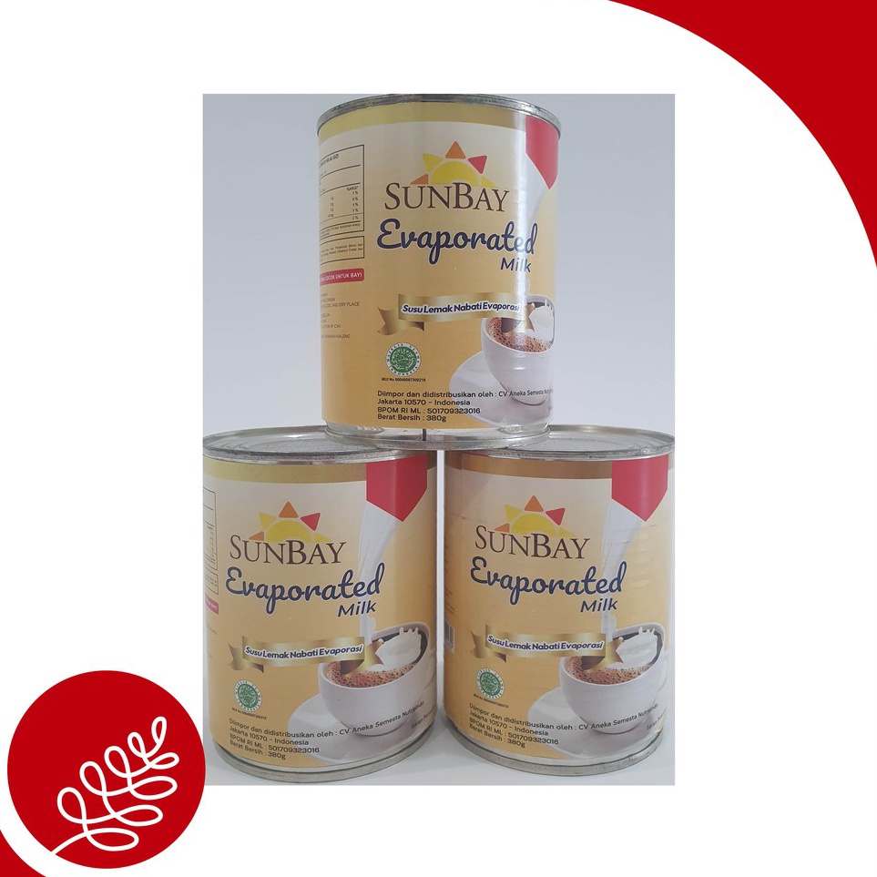 

✔✔SALE✔✔ SUSU EVAPORATED SUNBAY 380GR / MAKANAN / MINUMAN / SUSU / SUSU EVAPORASI