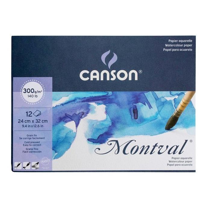 

CANSON MONTVAL COLD PRESS 24x32 CM