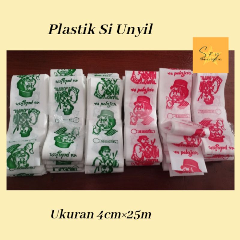 

PLASTIK ES POTONG UNYIL/4cm×25m