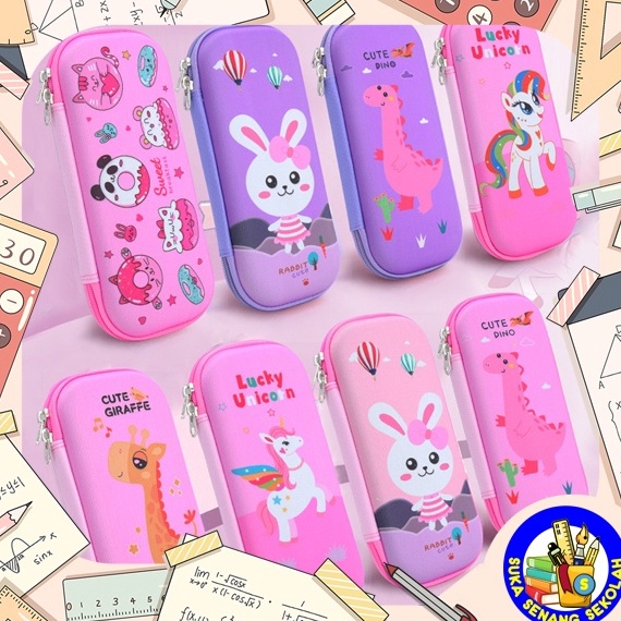 

Promo.. Kotak Pensil / Pensil Case Jumbo Cute Motif Lucu SK0067 0GM