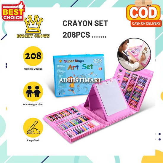 

Perlengkapan Menggambar Colouring Set Drawing Stationary Alat Mewarnai Anak Perempuan Laki Laki Alat Tulis Anak Tk Sd Oil Pastel Warna Cerah Tidak Beracun Alat Melukis Non Toxic Pensil Warna Lengkap Crayon Set Anak Krayo Bright Crown Pensil Warna Crayon