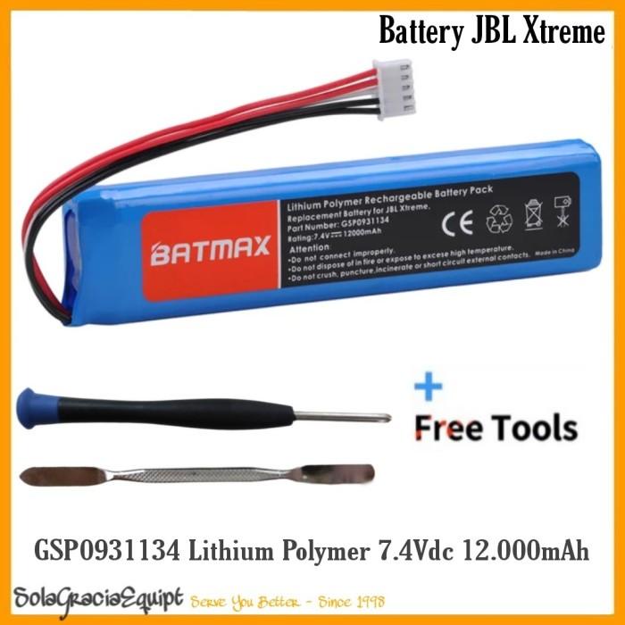 Batre / Battery Jbl Xtreme / Extreme - Gsp0931134 - 7.4Vdc