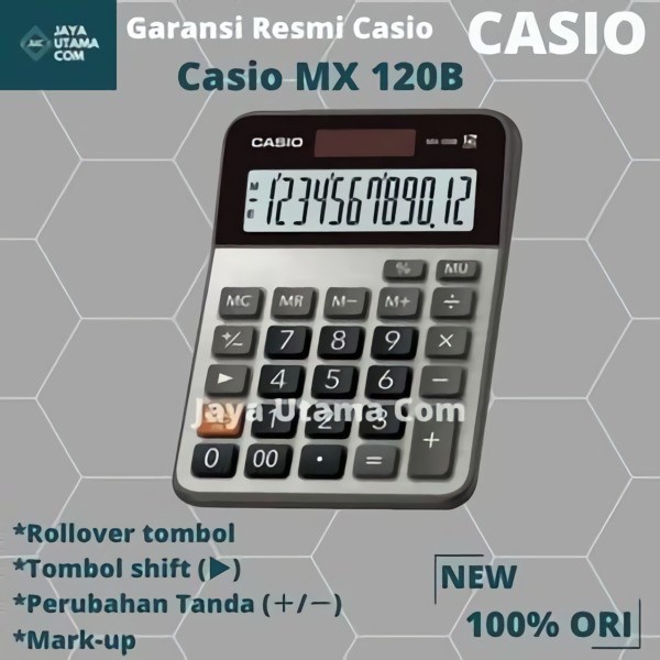 

Best Seller Kalkulator Casio Mx-120B