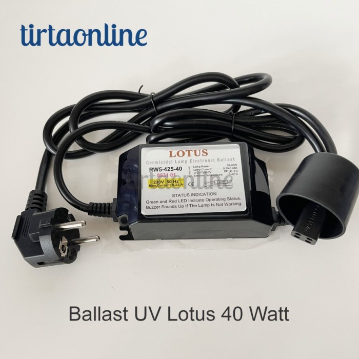 Ballast Ultra Violet UV Import Lotus 10watt - 40watt