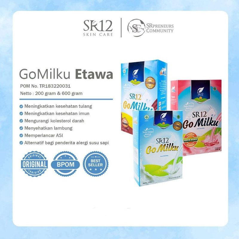 

GOMILKKUSR12 SUSU KAMBING RASA COKLAT DAN STRAWBERRY