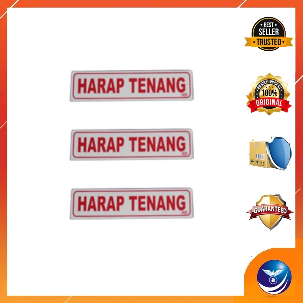 

GM LABEL HARAP TENANG LK-111 KECIL