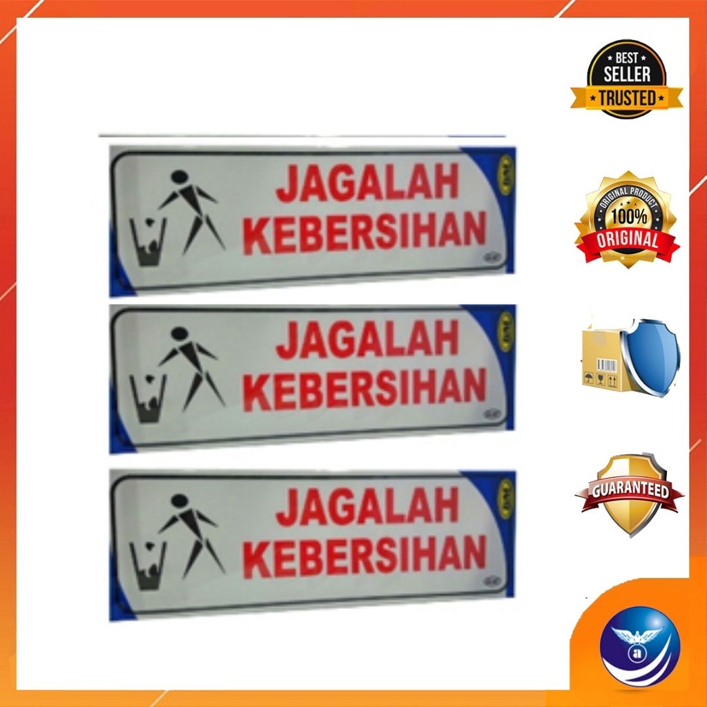 

GM LABEL JAGALAH KEBERSIHAN LB-102 BESAR