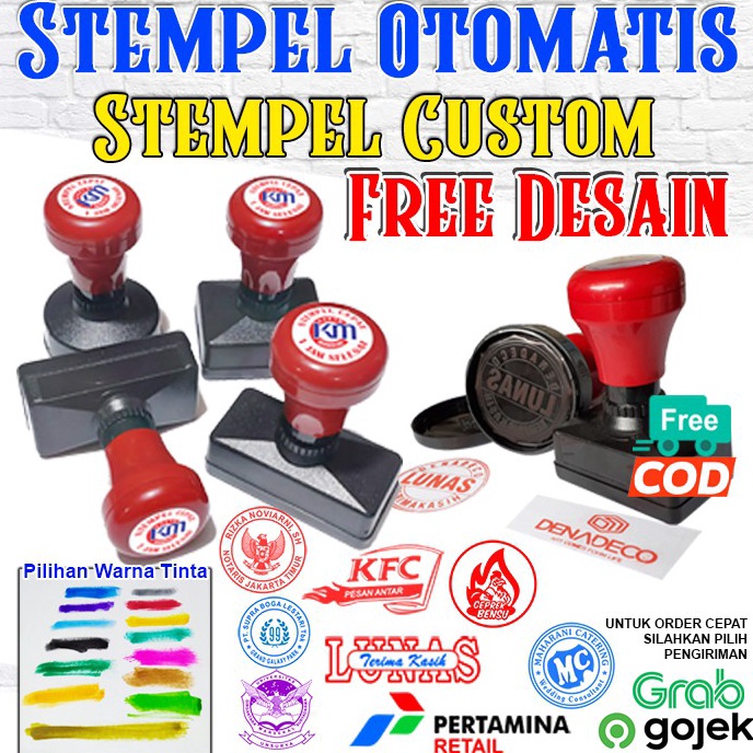 

11.11 Brand Stempel Custom Free desain