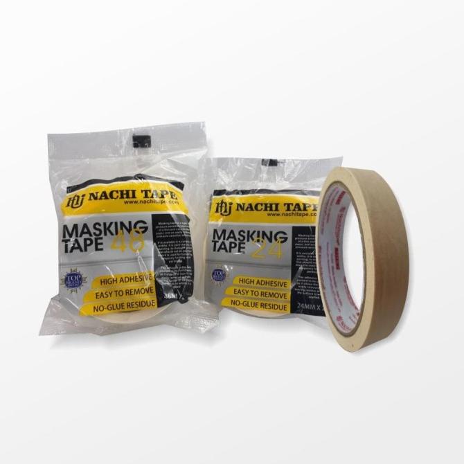 

Isolasi Kertas / Masking Tape Nachi 24 mm x 20 yard