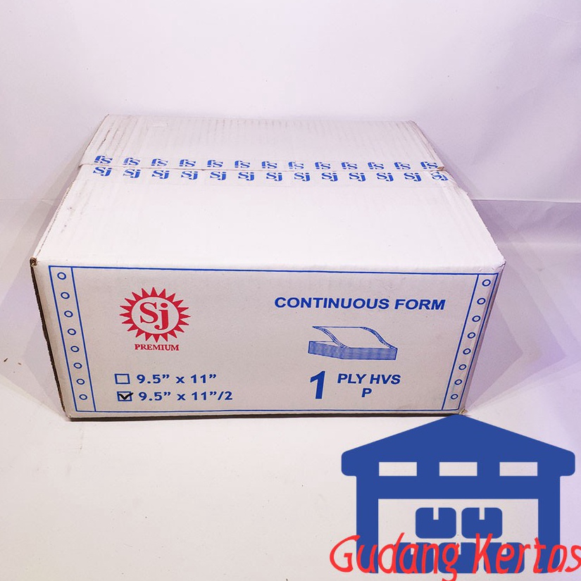 

Ready SJ Premium Continuous Form 9.5" x 11/2" 1 Ply HVS - PRS BAGI 2 0NE