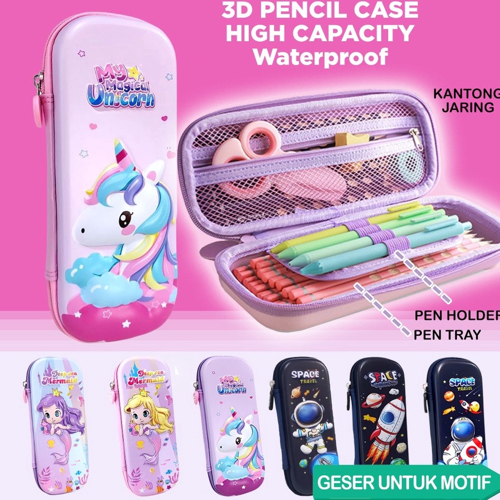

Promo.. Kotak Pensil Unicorn 3D Timbul Karakter Tempat Pensil Unicorn Anak Paud TK SD ala Smig**e kualitas impor kotak pensil mermaid kado anak perempuan ILE
