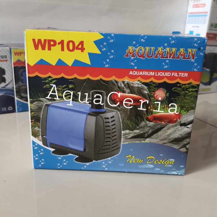 pompa kolam ikan mesin kolam watt kecil tenaga besar aquaman wp104
