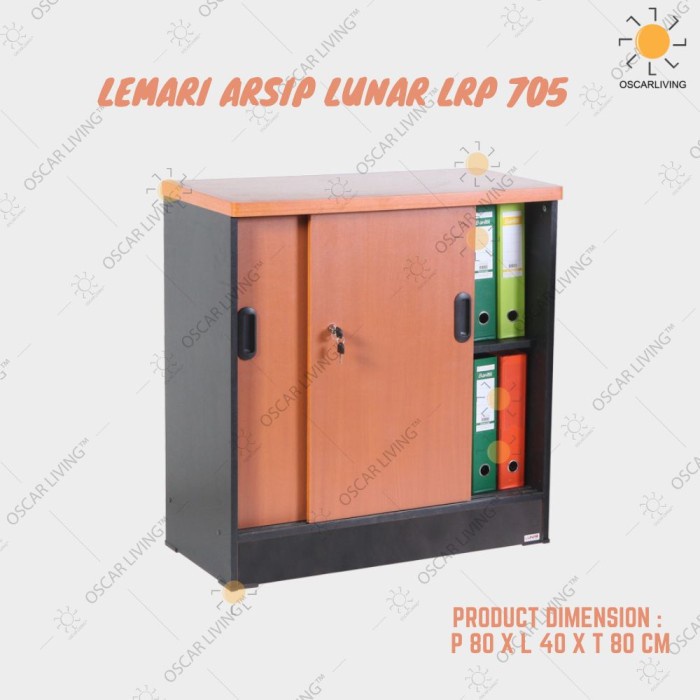 

Terlaris Rak Buku/Lemari Arsip Lunar Lrp 705 Cherry