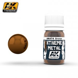 MUST HAVE AK 474 XTREME METAL BRONZE (MODEL KIT PAINT) TERMURAH