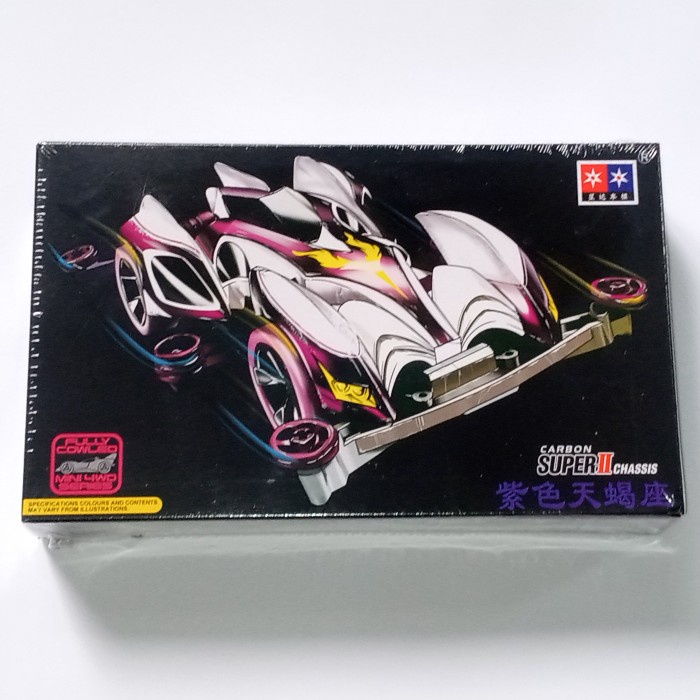 HOT SALE TAMIYA MINI 4WD MERK DAXING SHINING SCORPION PREMIUM PURPLE TERBARU