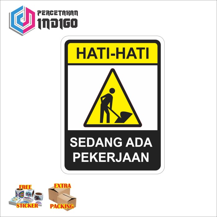 

Terlaris Plat Alumunium Rambu Rambu Hati Hati Sedang Ada Pekerjaan