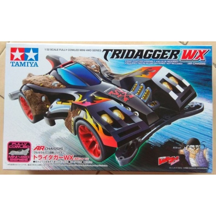 DISKON SPESIAL TAMIYA TRIDAGGER WX AR CHASIS ORIGINAL TAMIYA DEC TERMURAH