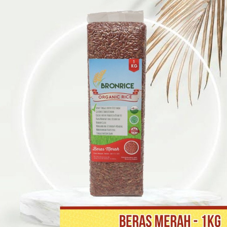 

『Perdana』 BERAS MERAH ORGANIK PULEN 1KG