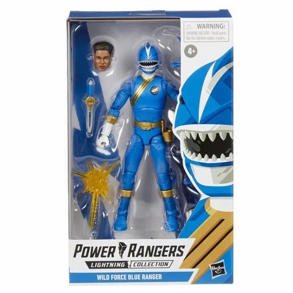 Power Rangers Lightning Collection Wild Force Blue Ranger - HPRF4507