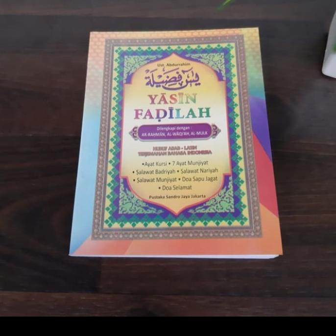Siap COD Buku Yasin Fadilah Latin Terjemah - Surat Yasin Fadhilah Terjemah