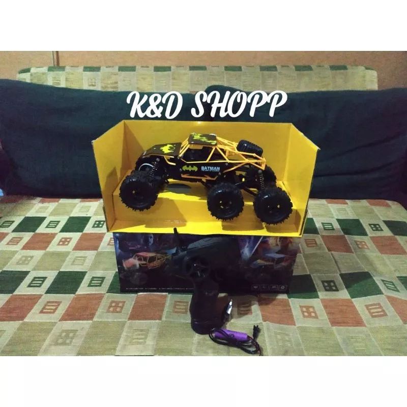 Mainan Mobil Remote Control-Remote Control Mobil Jeep-Mobil Batman
