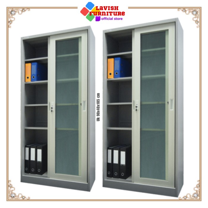 

Lemari Arsip Sliding Full Plat Besi 2001