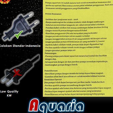 Aquila P-3900 Pompa Celup Aquarium Submersible Water Pump